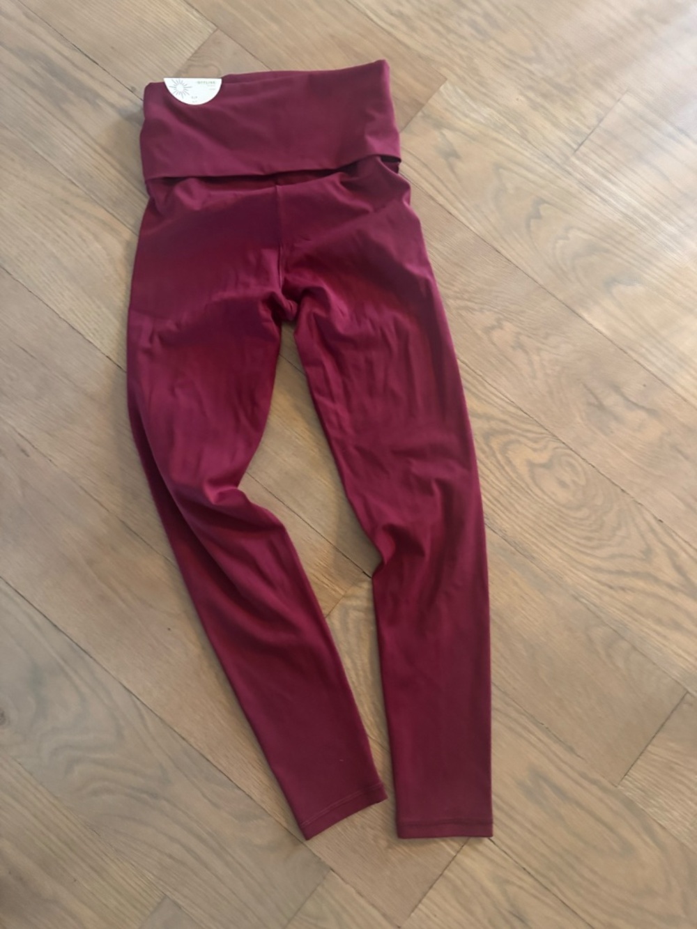 Offline by Aerie - NWT red fold over leggings size XS